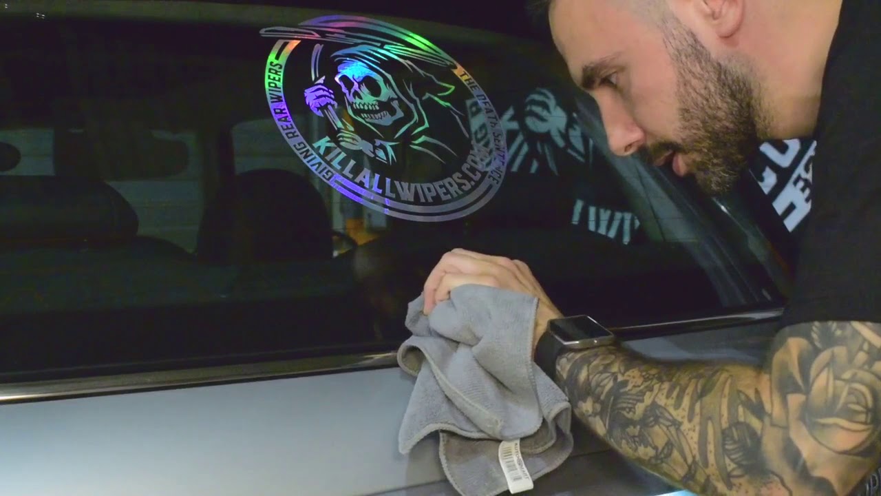 Удалить все дворники - Mini Cooper R50 / R53 Wiper Delete Install