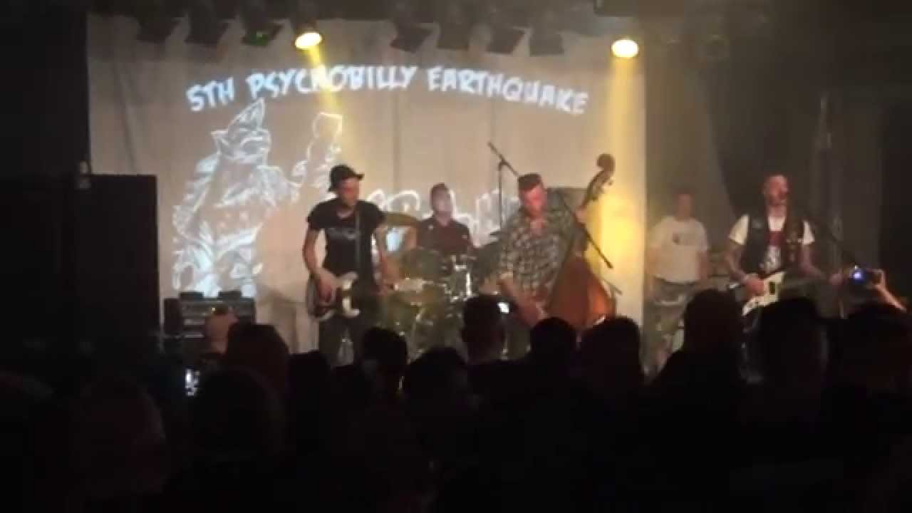 Sir Psyko & his Monsters - Restless Heart & Ghost Riders (Live 5th Psychobilly Earthquake / 4.10.14)