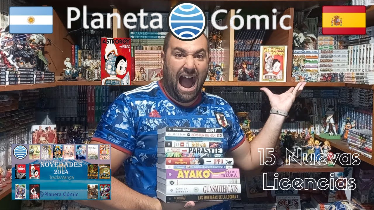 👁‍🗨 PLANETA COMIC y MANGA en ARGENTINA 💥15 LICENCIAS 💥 Osamu Tezuka y ASTROBOY 🤖