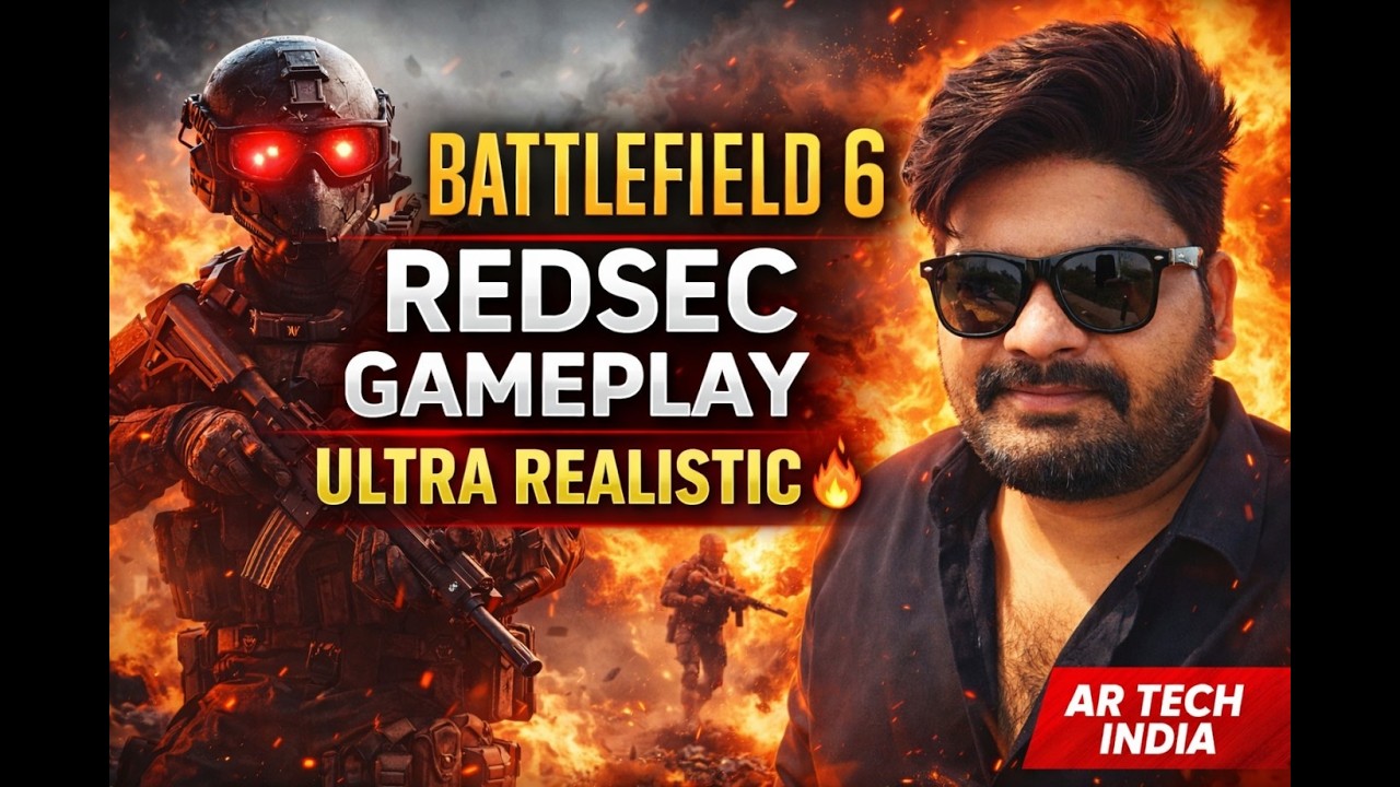 Battlefield 6 REDSEC Gameplay RTX 5060 | Ultra Realistic Graphics Test