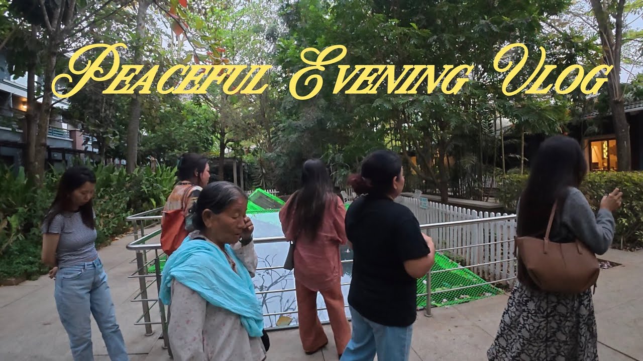 Family Evening Vlog | Namdroling Monastery Kora & Purple Palm Resort Dinner