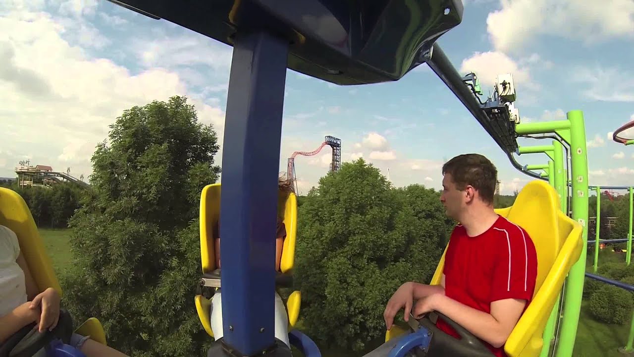 SkyRider Achterbahn OnRide (Allgäu Skyline Park) [FULL HD]