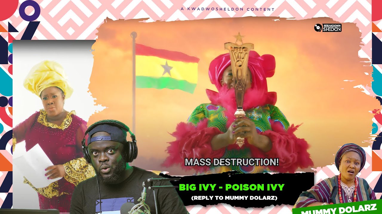 Big Ivy 🇬🇭 Drags Mommy Dollarz!! Looks Like Mommy Dollarz 🇳🇬Ain&rsquo;t Coming Back From This!!😂😂😂
