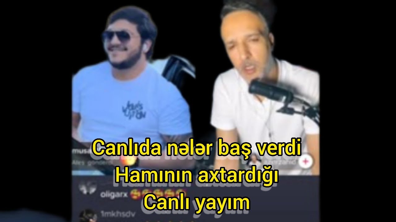 Magarramoff & Azər Zahid canlı yayımda nələr baş verdi Hamının axtardığı canlı yayım 13 iyun 2022