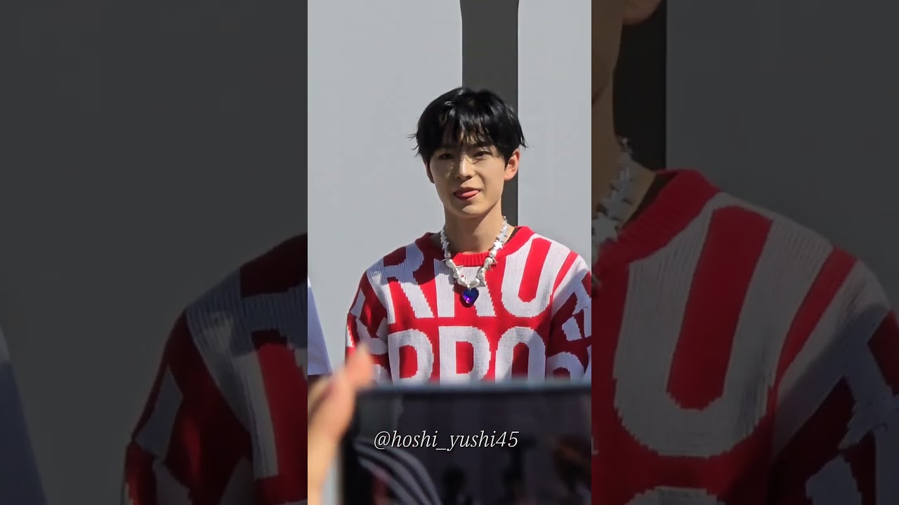 240928 NCT WISH 음중 미니팬미팅 | 유우시 FOCUS