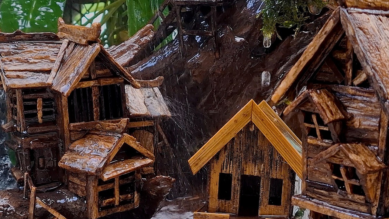 Rain and Fire ASMR That Feels Like a Warm Blanket 🔴 Relaxing Rain Sound