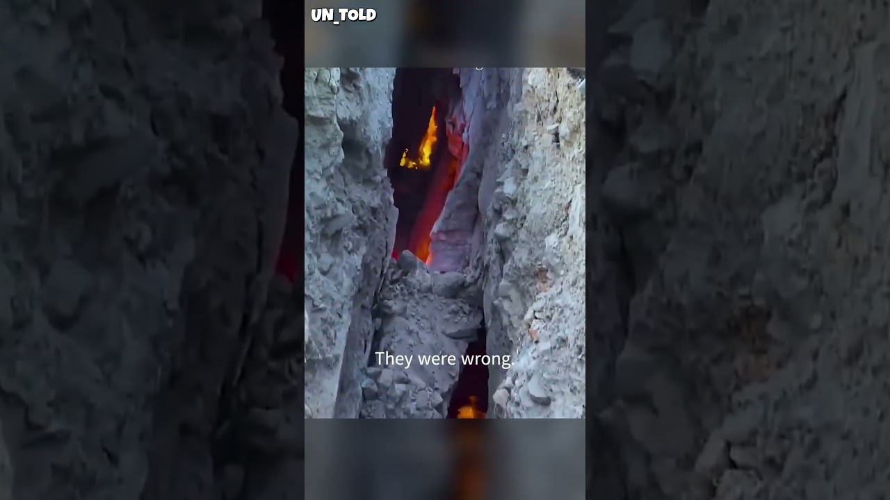 Этот пожар горит уже 60 лет 😳 | #Шорты