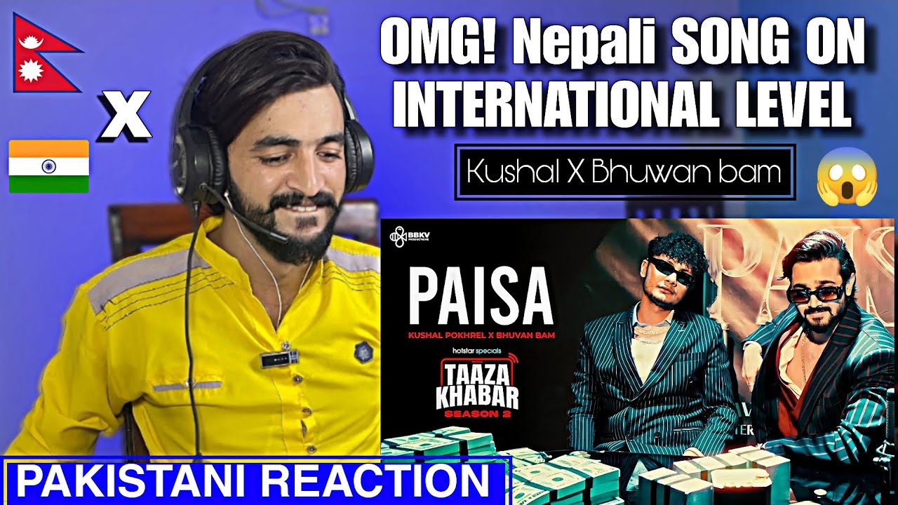 FINNALY BIGGEST COLLAB ON YOUTUBE| Kushal Pokhrel X Bhuwan bam | Paisa Song Official music video
