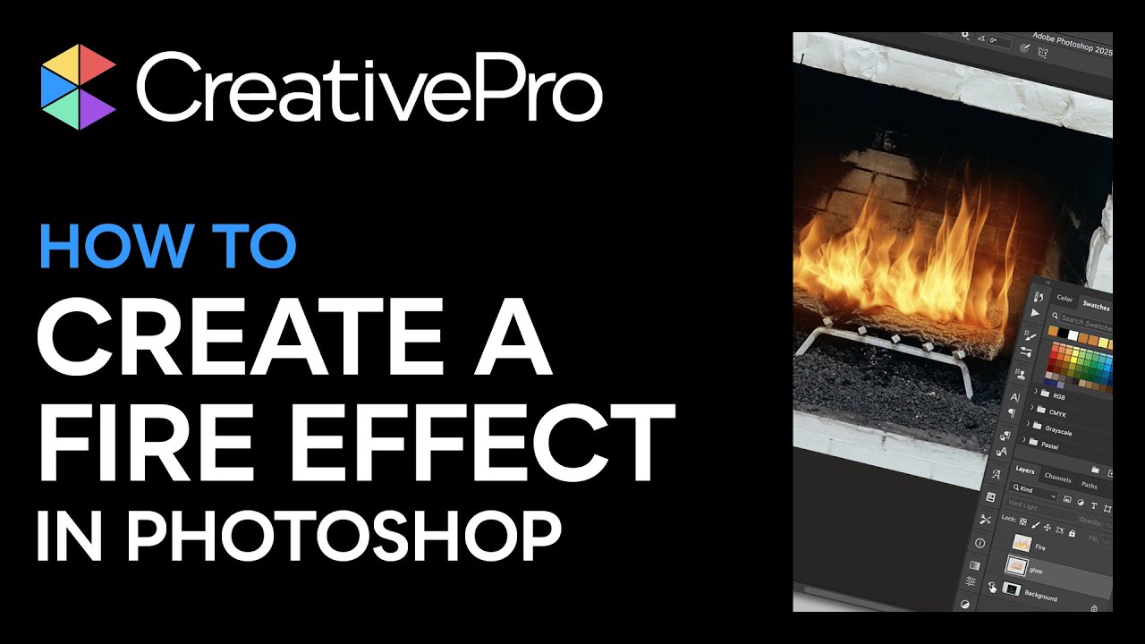 Photoshop: How to Create a Fire Effect (Video Tutorial)