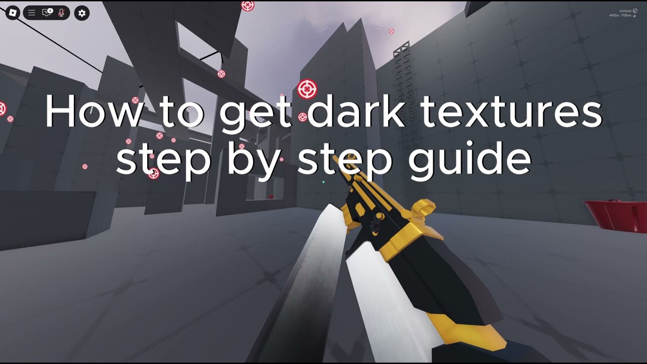 how to get dark textures in roblox rivals (step by step guide)