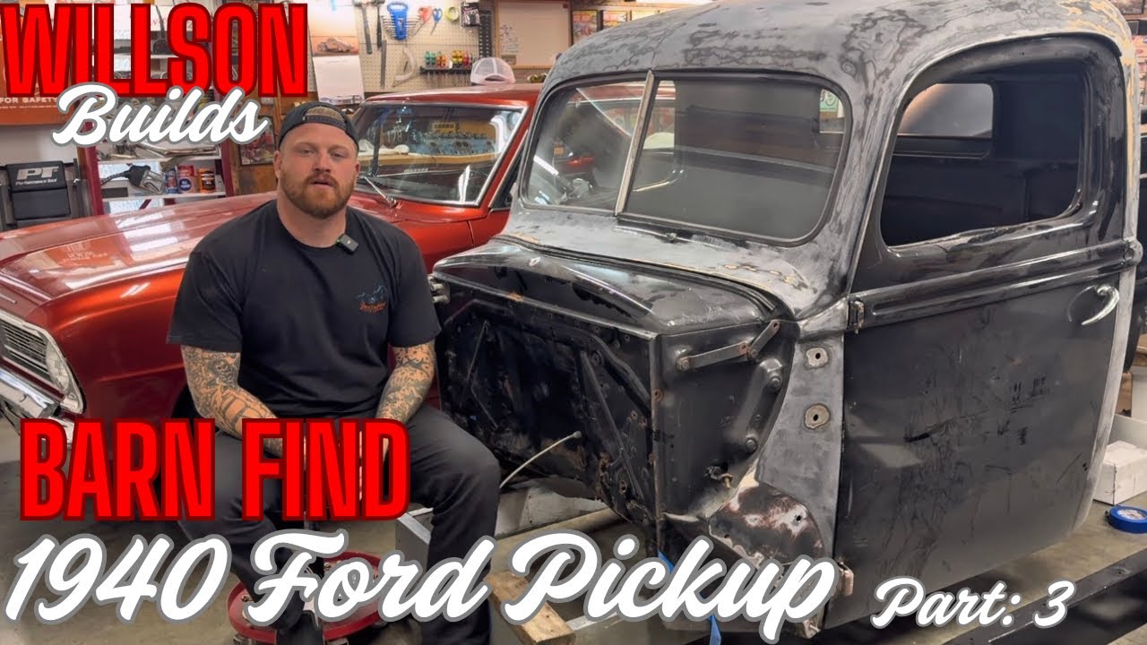 Barn Find 1940 Ford Truck Build – A Disastrous Rust Discovery Changes Everything…. For the Better