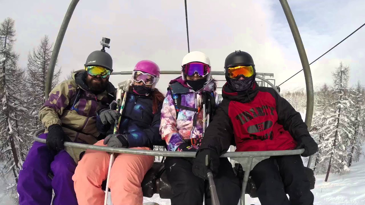 GC's Sauze D'oulx 2015 snowboard ski edit.
