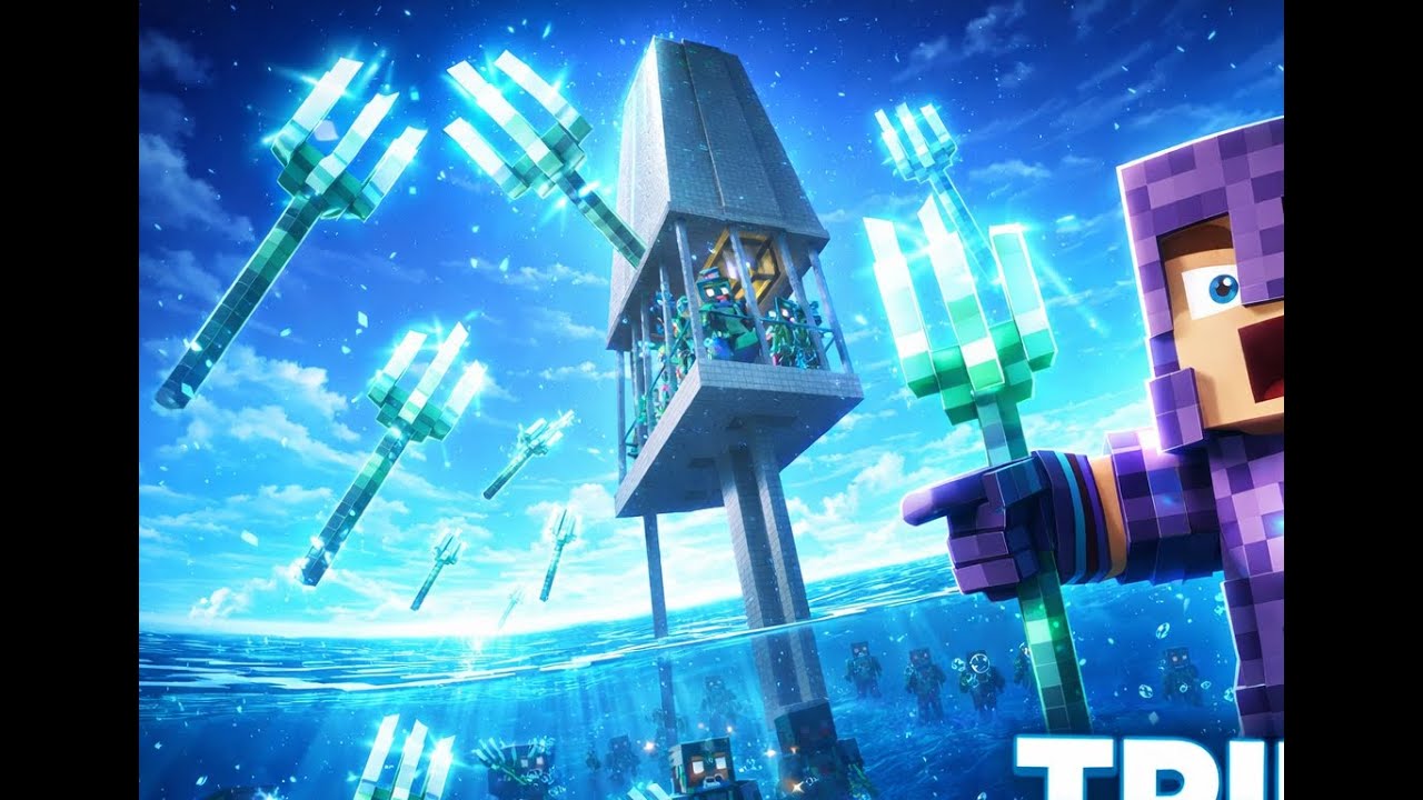 How to Make a TRIDENT FARM in Minecraft Java 1.21.11 | Easy & Efficient Tutorial