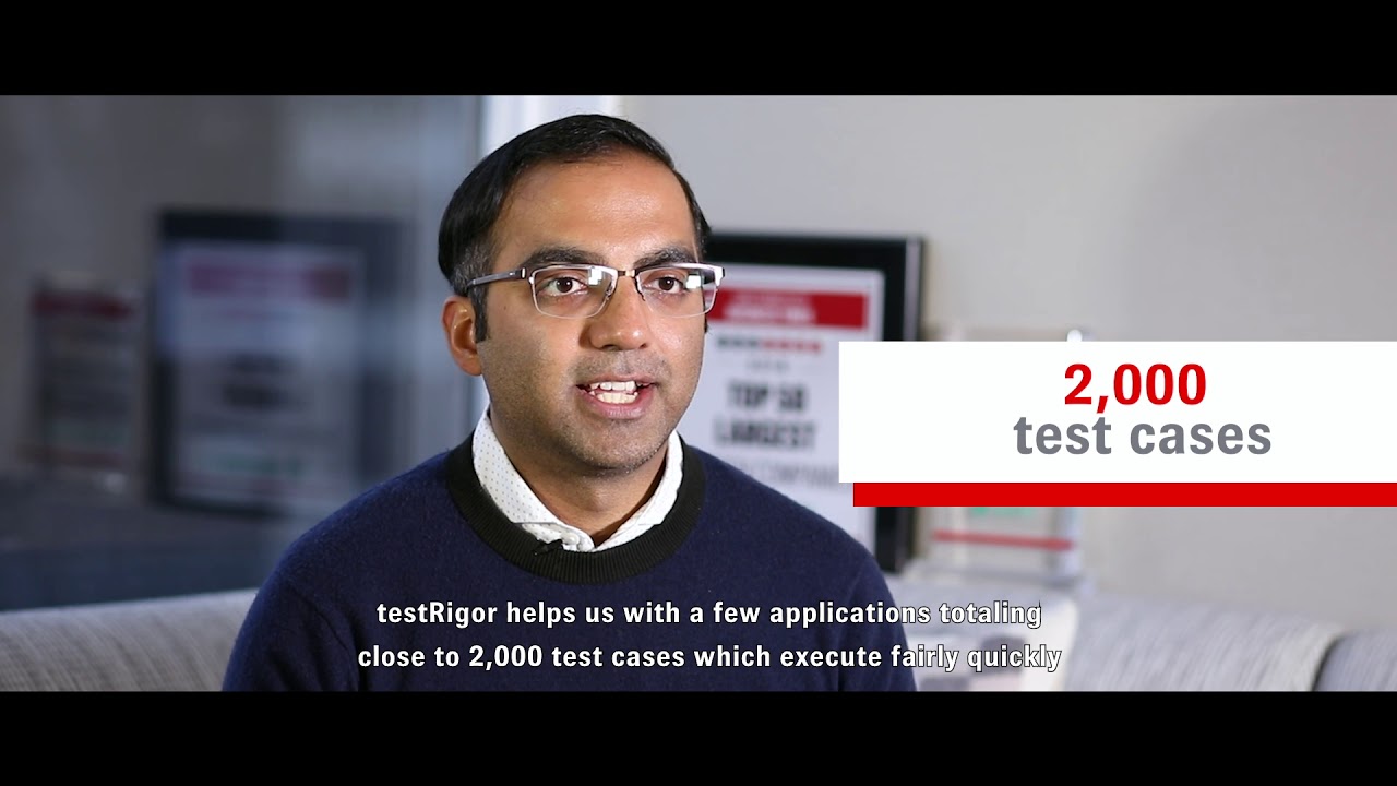 Upgrade.com Testimonial for testRigor
