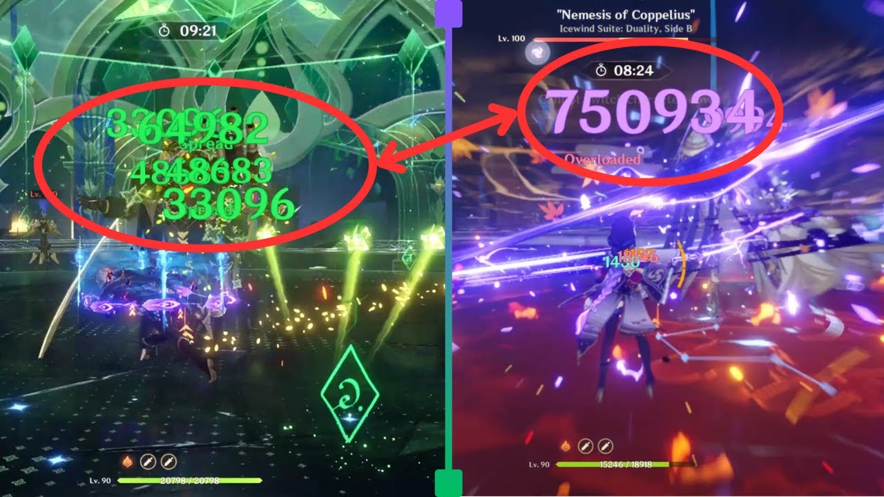 Alhaitham Quickbloom and Hyper Raiden Shredding 4 0 Floor 12 Chamber 3