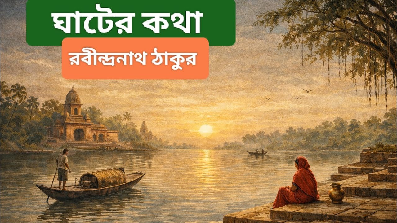 ঘাটের কথা || রবীন্দ্রনাথ ঠাকুর || Ghater Kotha || Rabindranath Tagore || ছোট গল্প 