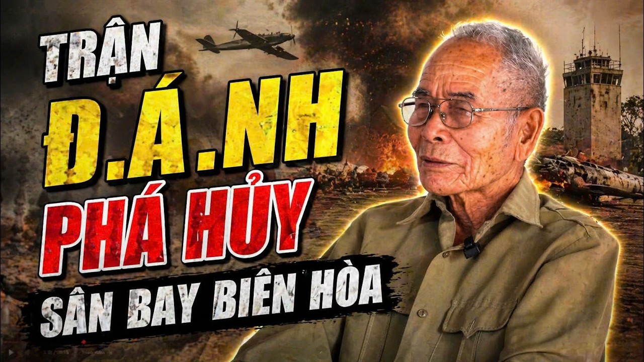 NGƯỜI LÍNH TRINH SÁT VÀ TRẬN ĐÁNH PHÁ HỦY SÂN BAY BIÊN HÒA,CẢ TIỂU ĐỘI CHỈ CÒN 3 NGƯỜI SỐNG SÓT