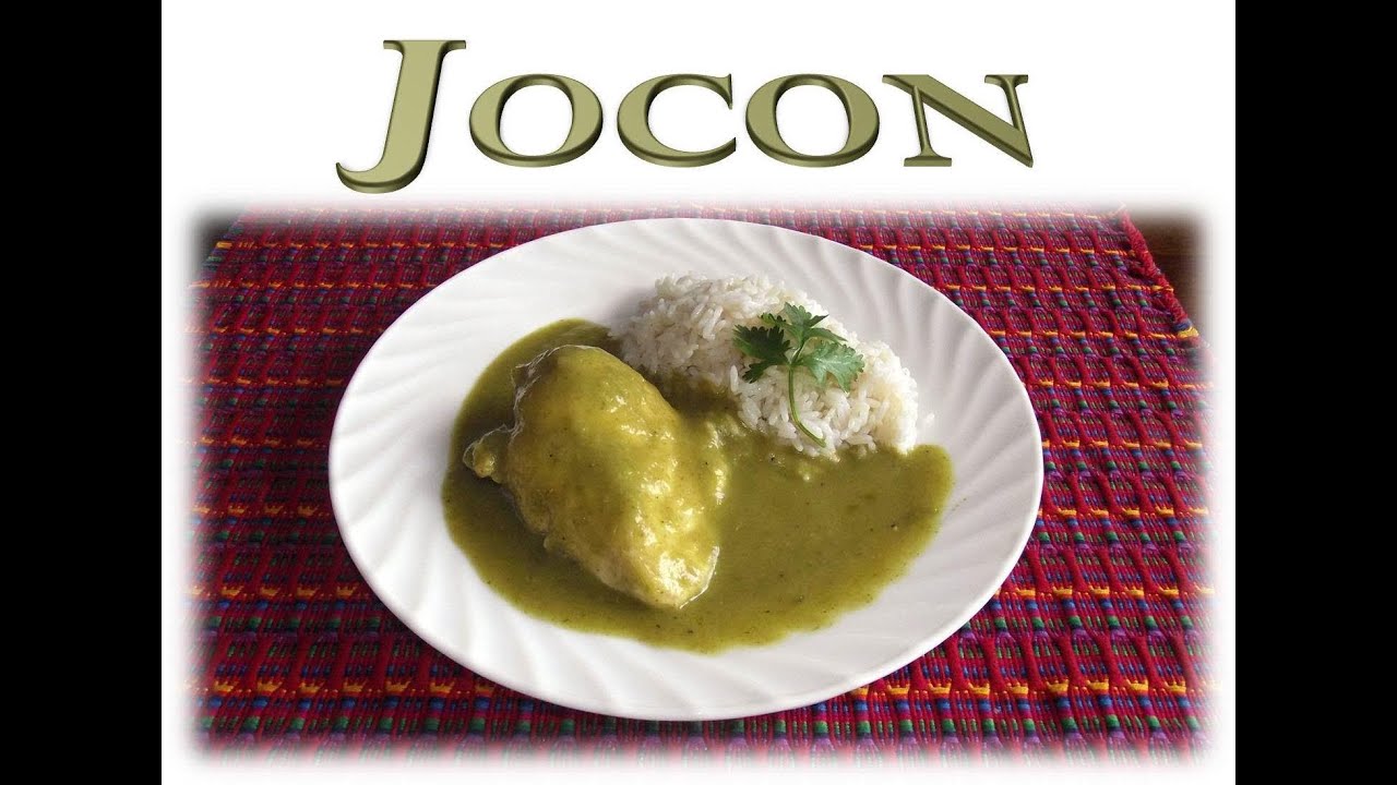 Receta de Jocon Guatemala