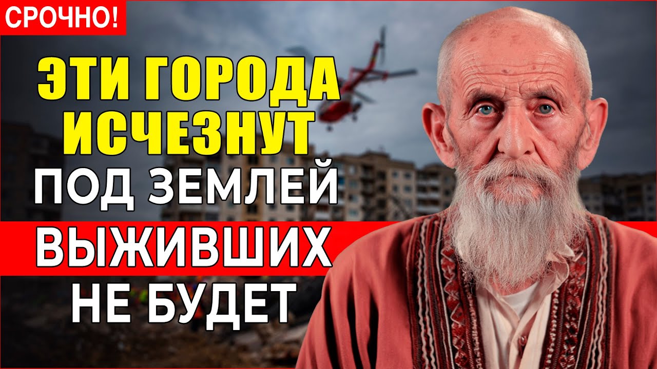 Монах Афонский Нектарий назвал пять Городов которые провалятся под землю в 2026 году!