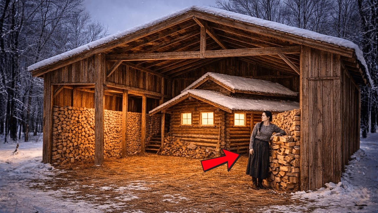 Neighbors Laughed When She Built a Shed Around Her House — Until Her Firewood Stayed Dry All Winter