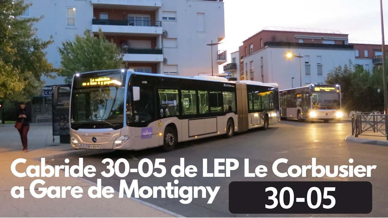 Cabride 30-05 de LEP Le Corbusier a Gare de Montigny-Beauchamp