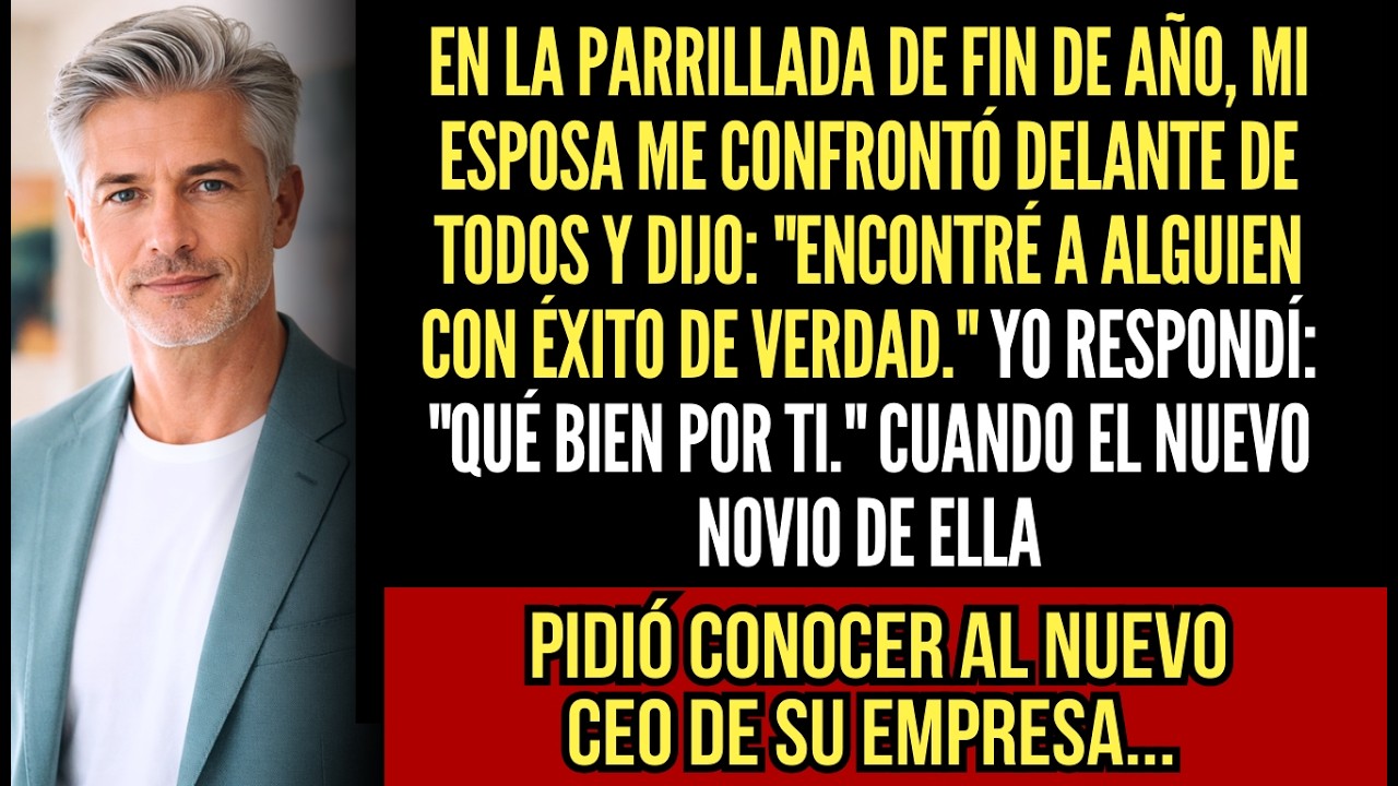 En La Parrillada De Fin De Año De La Empresa, Ella Me Miró Y Dijo: 