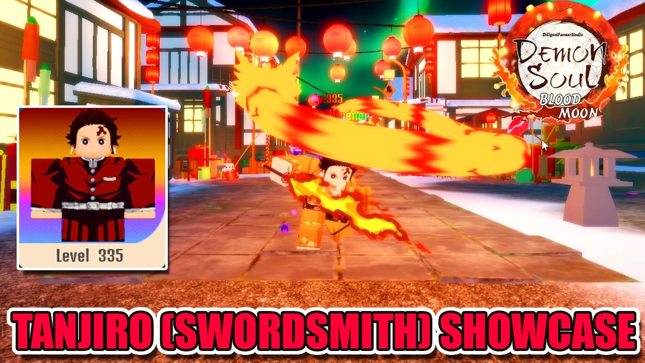 Demon Soul Simulator | Tanjiro (Swordsmith) Showcase