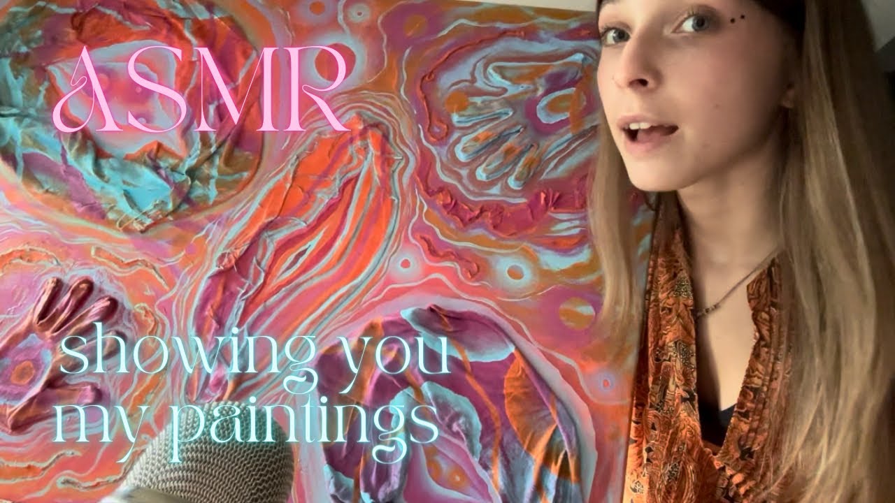 ASMR • my paintings ✨🐬