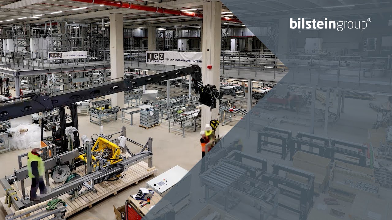 Time-lapse: Inside the bilstein group Logistics Centre