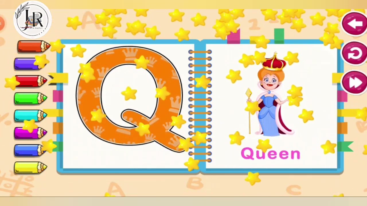 ABCD English Phonics Tracing, English Alphabet || Learn with fun | Jaya Rajput