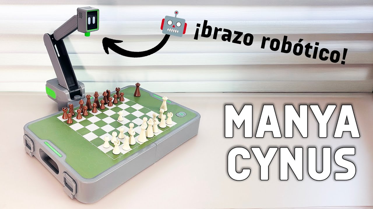 Manya Cynus Review: el tablero de AJEDREZ con BRAZO ROBÓTICO más FUTURISTA