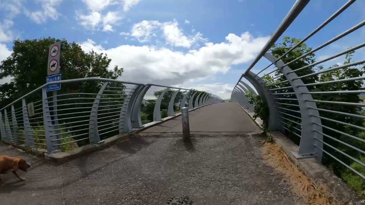 Cycle route in Ayr