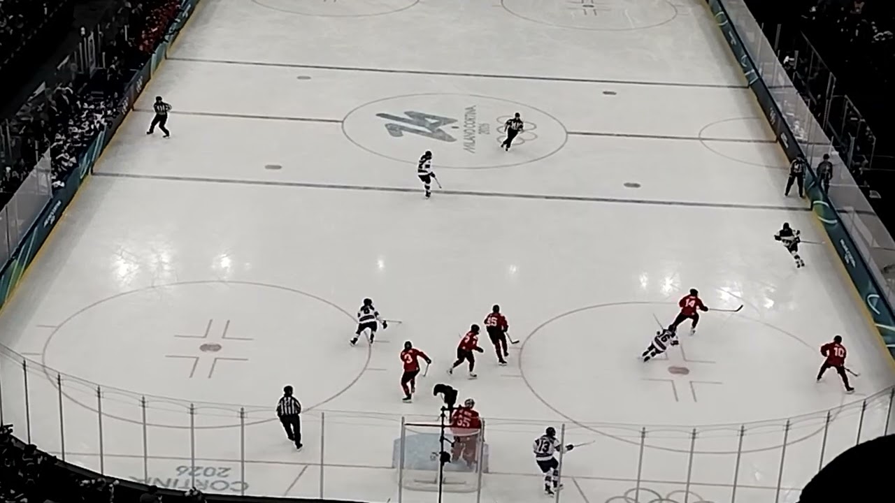Milano Santagiulia Ice Hockey Arena Usa Vs Canada (Italia) - Appunti di viaggio 
