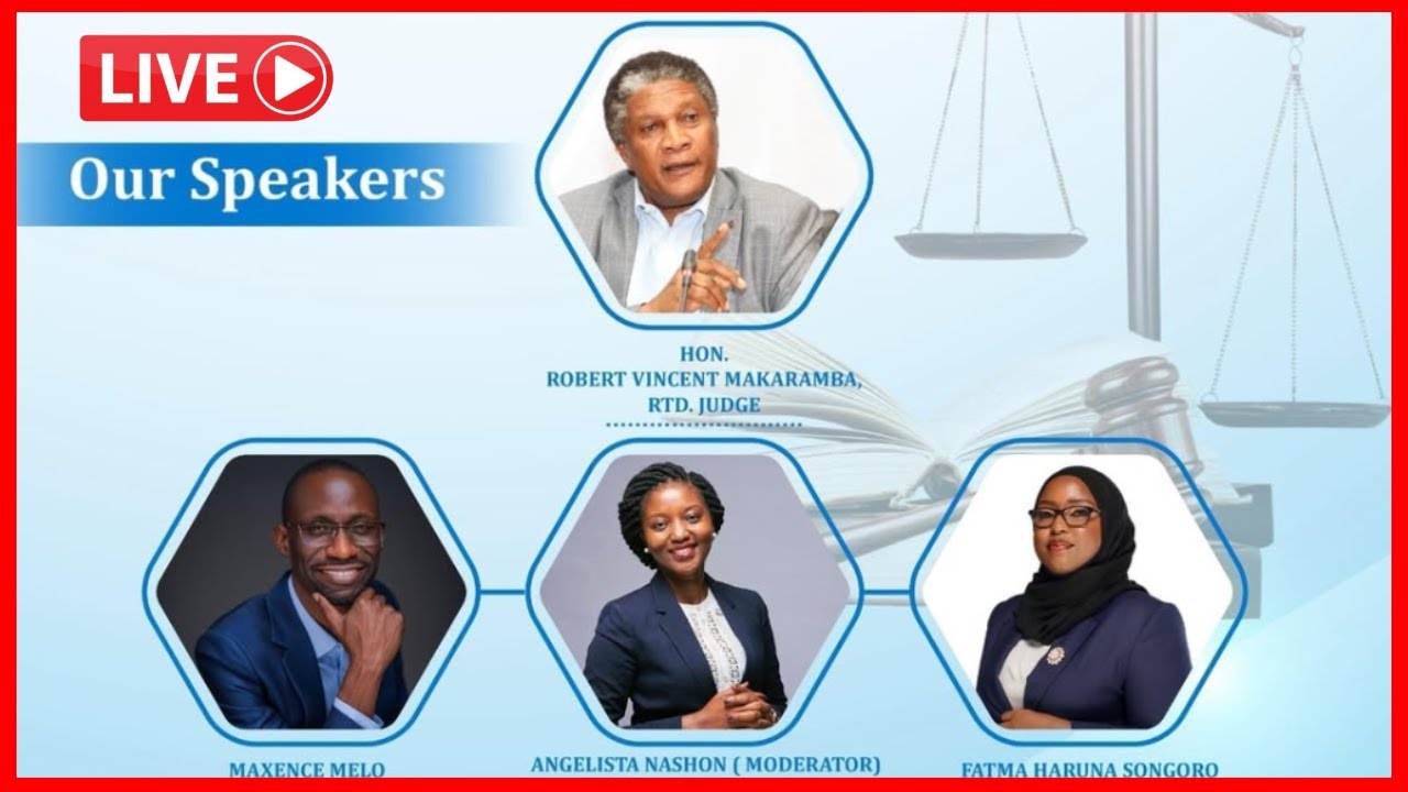 🔴LIVE: ROBERT MAKARAMBA, MAXENCE MELO KWENYE JUKWAA LA WANASHERIA VIJANA