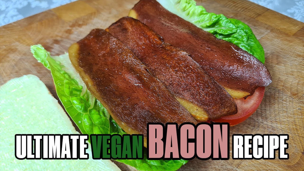 Ultimate Vegan Bacon Recipe - Perfect Colour With These Two Ingredients!
