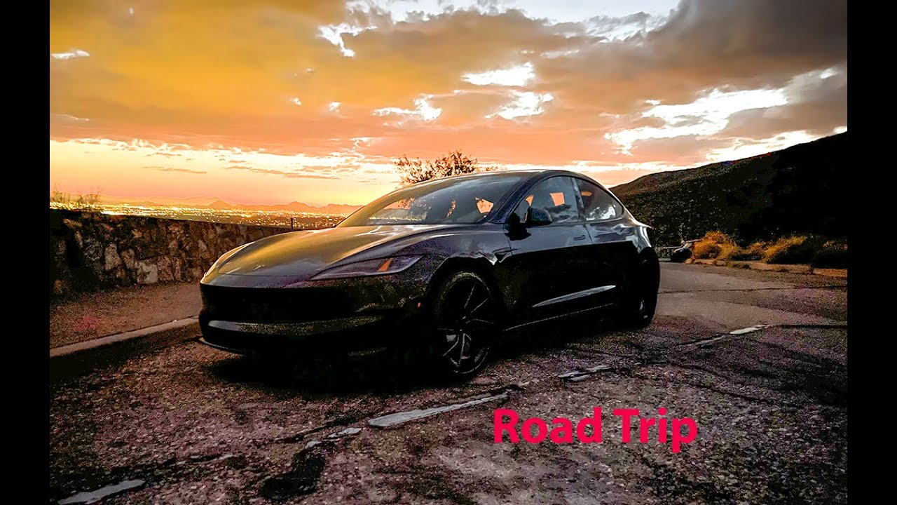 Model 3 Performance Road Trip:  Tucson to Carlsbad Ca                           Range info and Cost