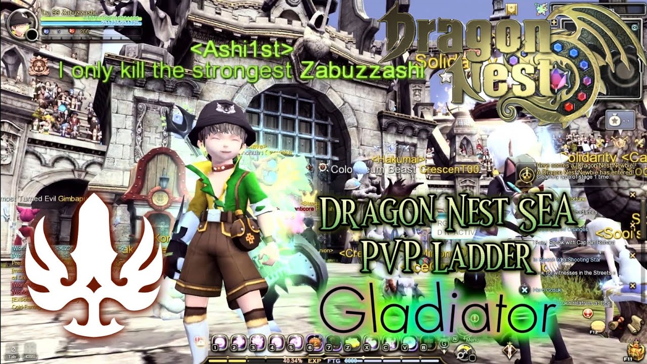 #831 Gladiator PVP Ladder ~ Dragon Nest SEA