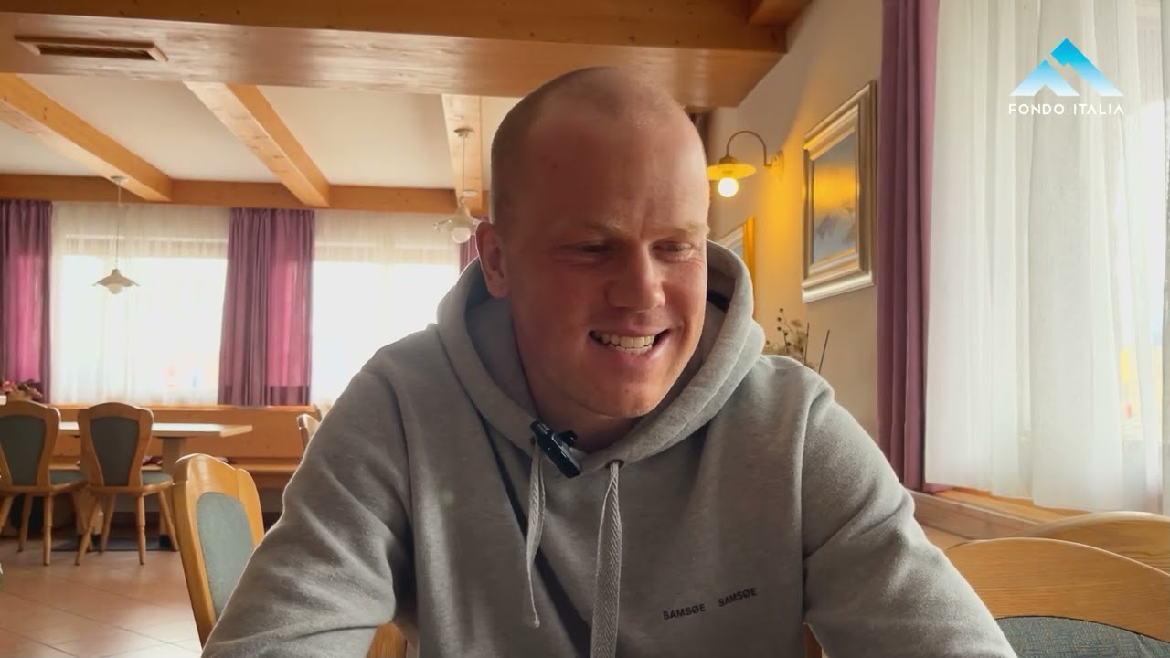 Interview with Johannes Dale-Skjevdal during a camp in Val di Fiemme. (SUB ITA)