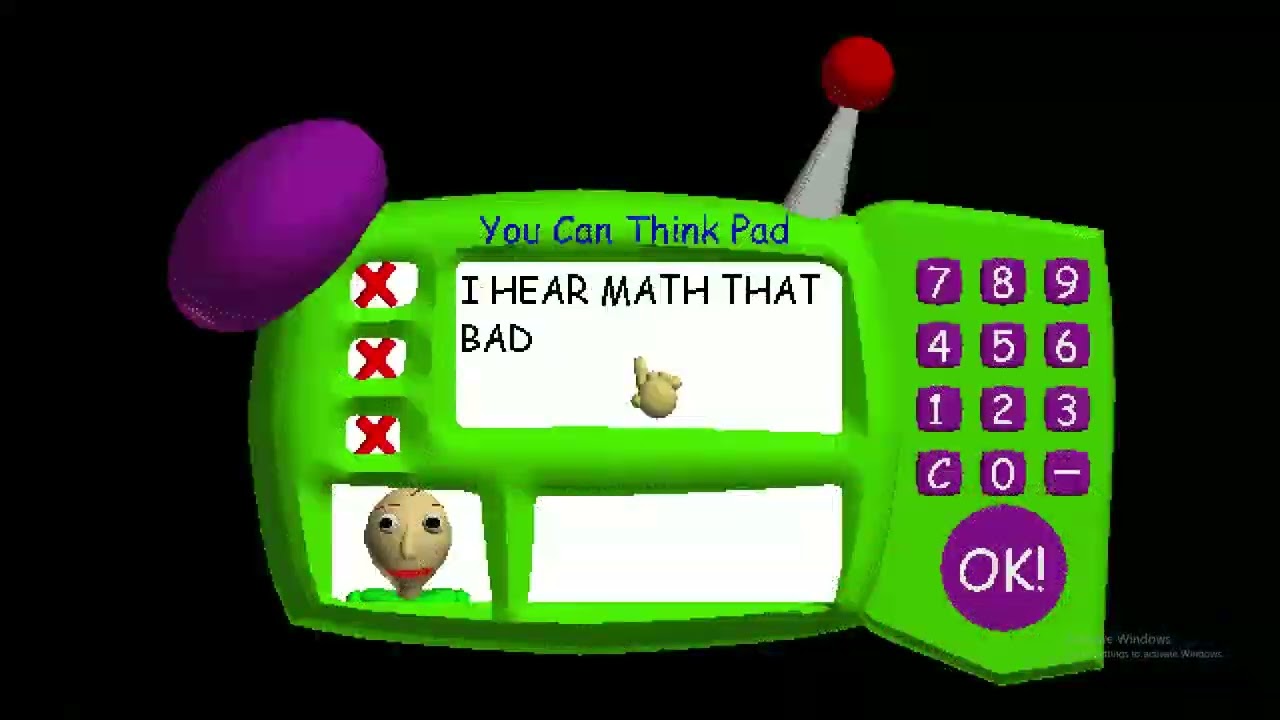 really weird baldis basics classic remastered easter egg??