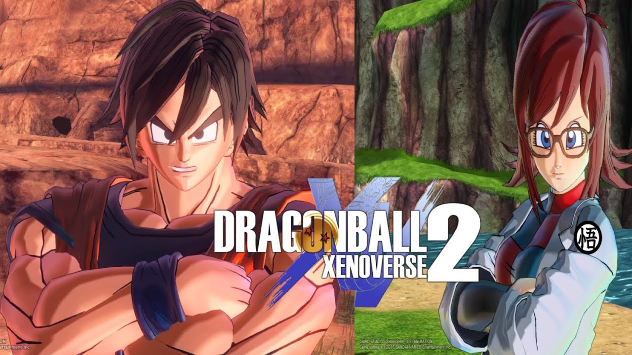 Goken and Android 28 (Goki) assist Pikkon in taking down villains