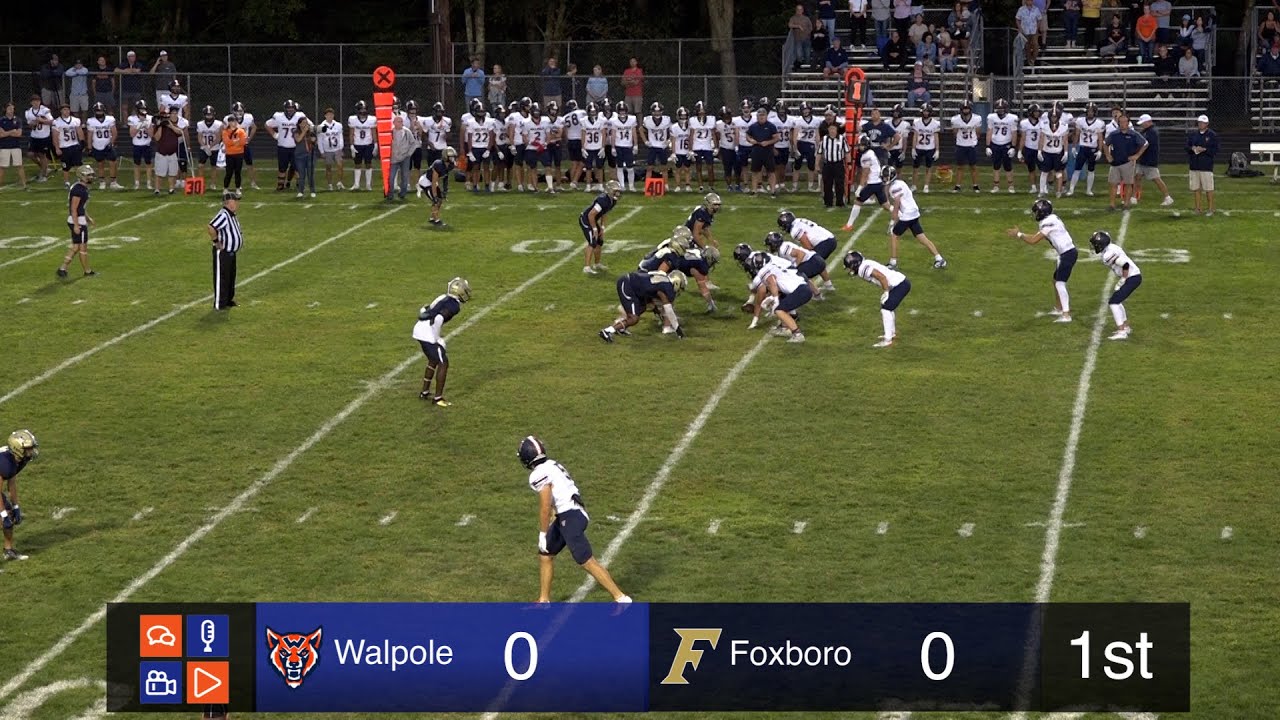 Walpole Varsity Football vs. Foxboro