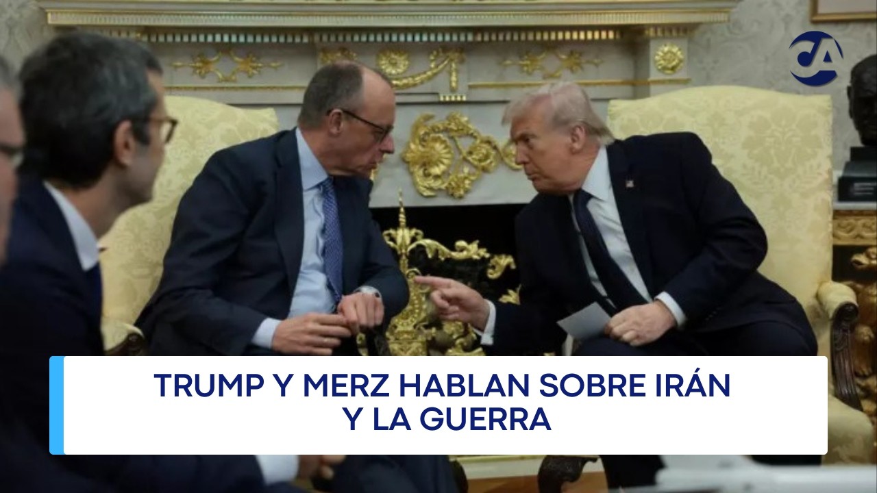 🔴 EN VIVO | Trump y Merz desde la Casa Blanca