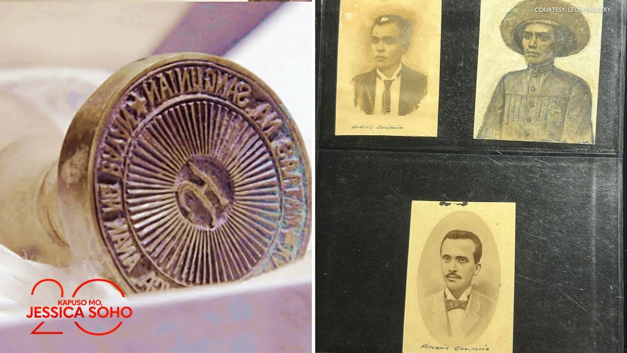 Huling selyo ng KKK, portrait at bust ni Andres Bonifacio, ipapasubasta! | Kapuso Mo, Jessica Soho