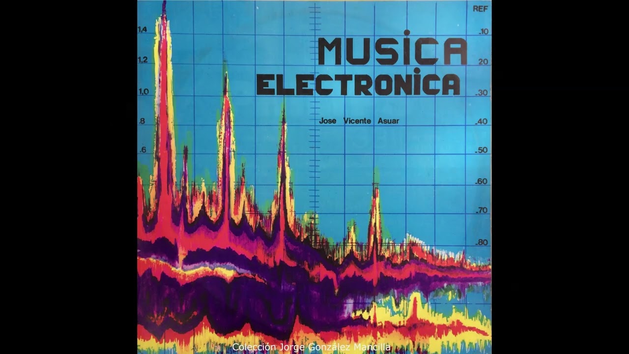Jos&eacute; Vicente Asuar: M&uacute;sica Electr&oacute;nica (LP Philips 1975, Audio Cinta Reel)
