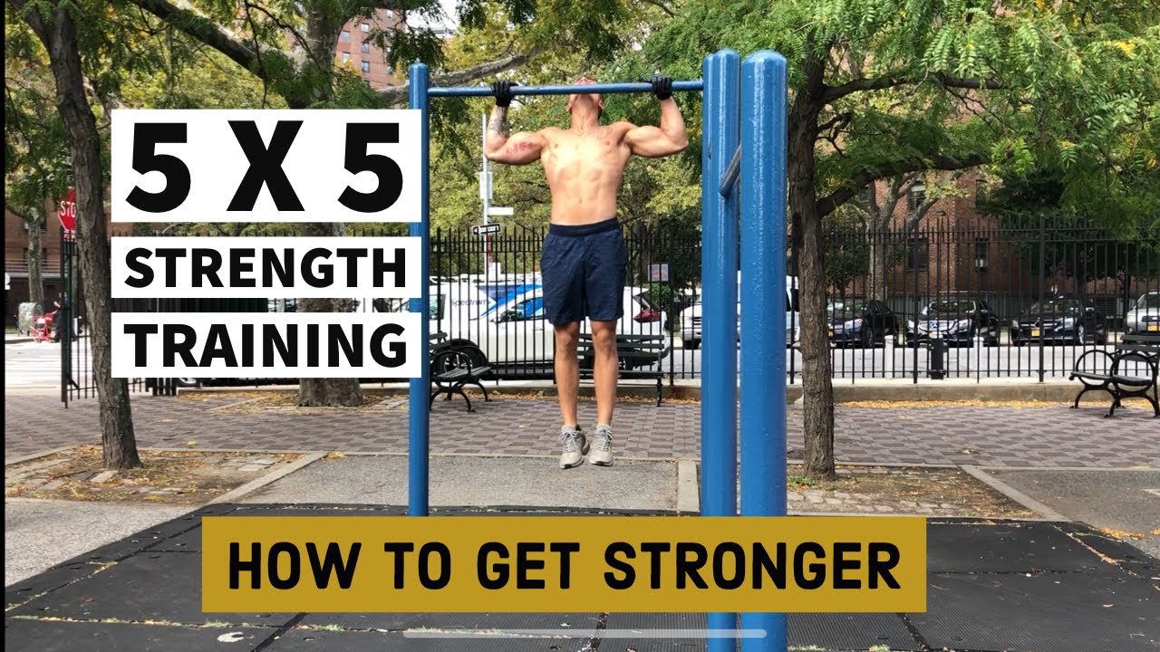 5 X 5 STRENGTH TRAINING | HOW TO GET STRONGER GUARANTEED | WEIGHTED CALISTHENICS