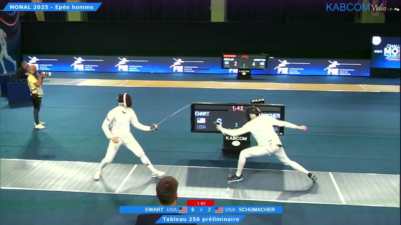 Paris World Cup 2025 SME - P256 - Stephen Ewart USA v Cooper Schumacher USA