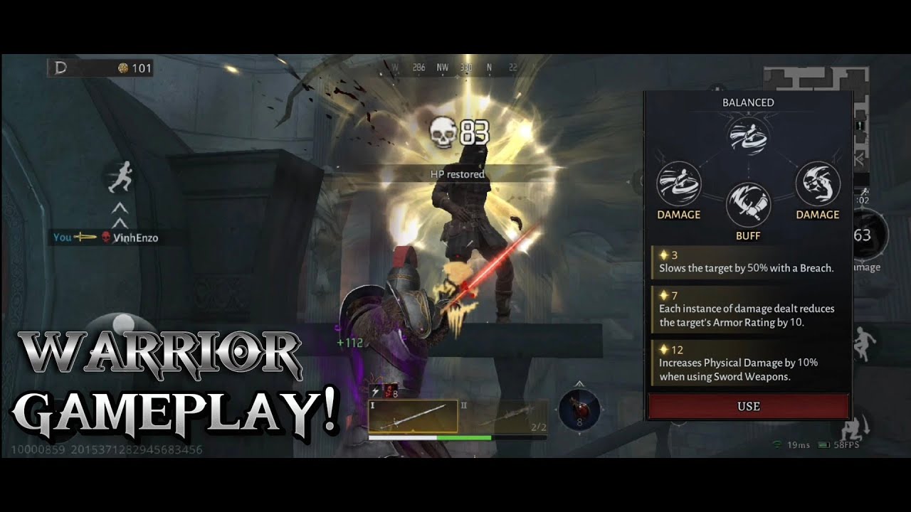 SOLO WARRIOR GAMEPLAY (BALANCED MASTERY) | Gold and Glory