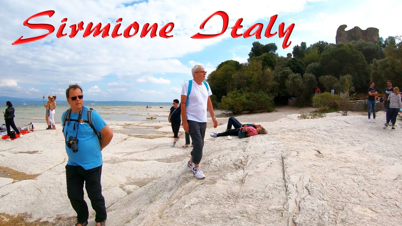Sirmione - Italy | Jamaica Beach to Church of San Pietro in Mavino | 4K -   [UHD]