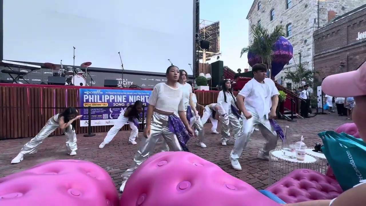 JDL senior Dance Group dancing SB19 Gento at Distillery District 