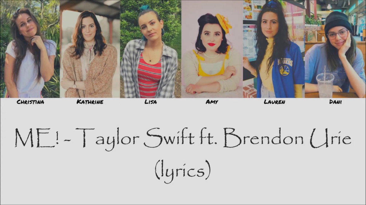 Cimorelli || ME! - Taylor Swift ft. Brendon Urie (color coded lyrics)